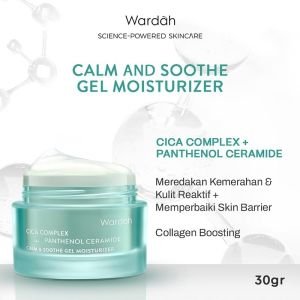 Wardah Calm & soothe gel moisturizer 30gr