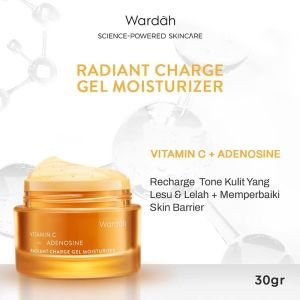 Wardah Radiant Charge gel Moisturizer 30 gr